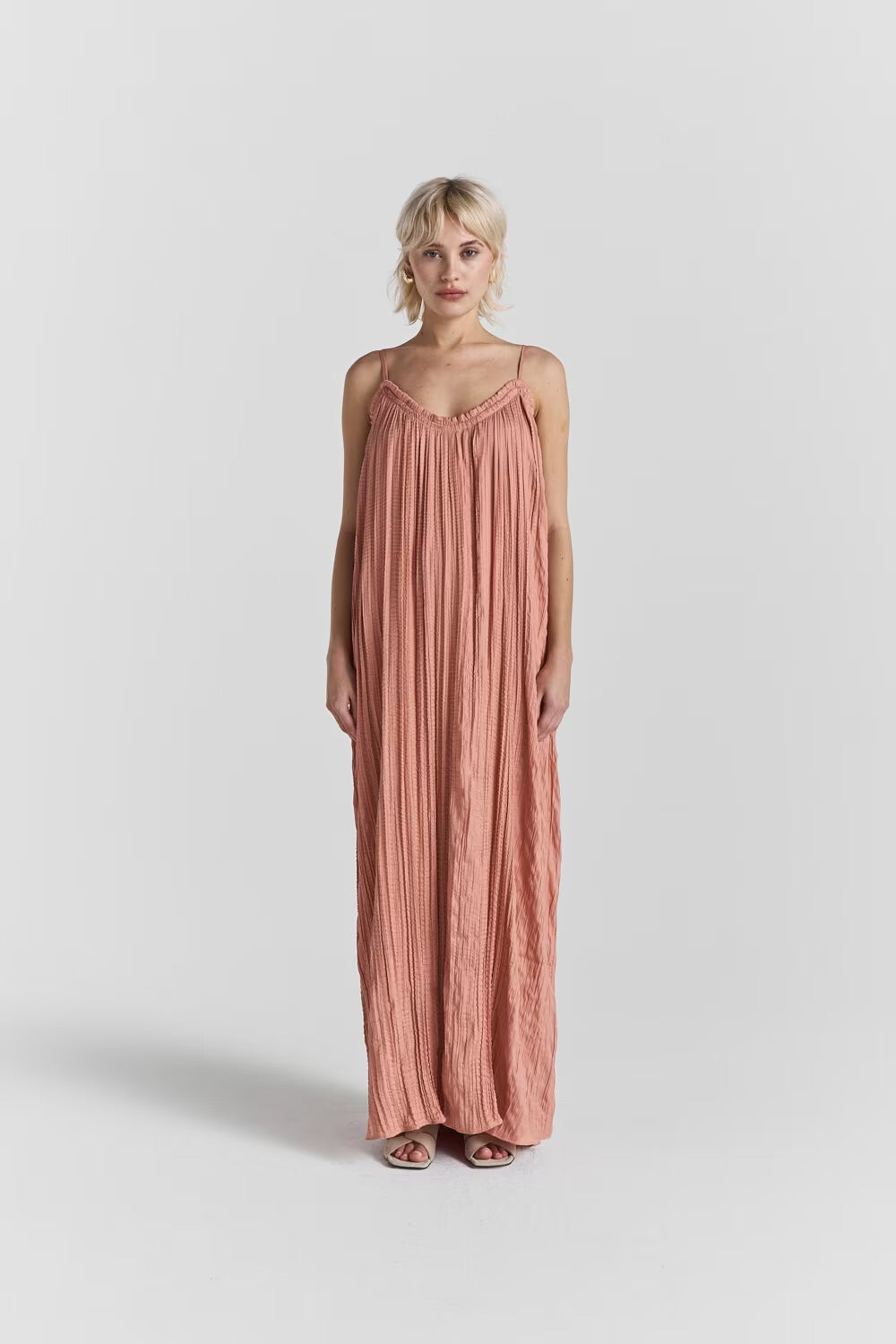 Summer Dress Dark Rose