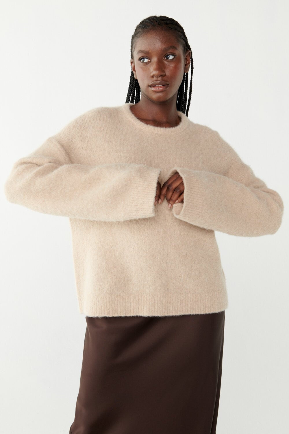 Debbie Sweater Lt. Beige