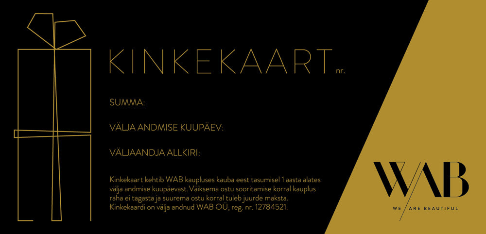 WABi kinkekaart