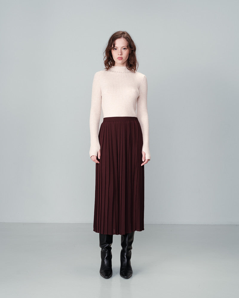 Ninon skirt black prune