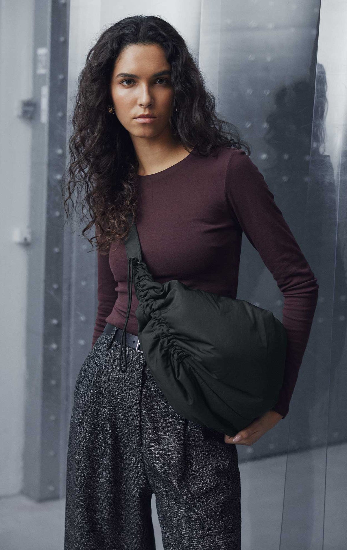 AlpineMBG Crossbody Bag, Recycled Black